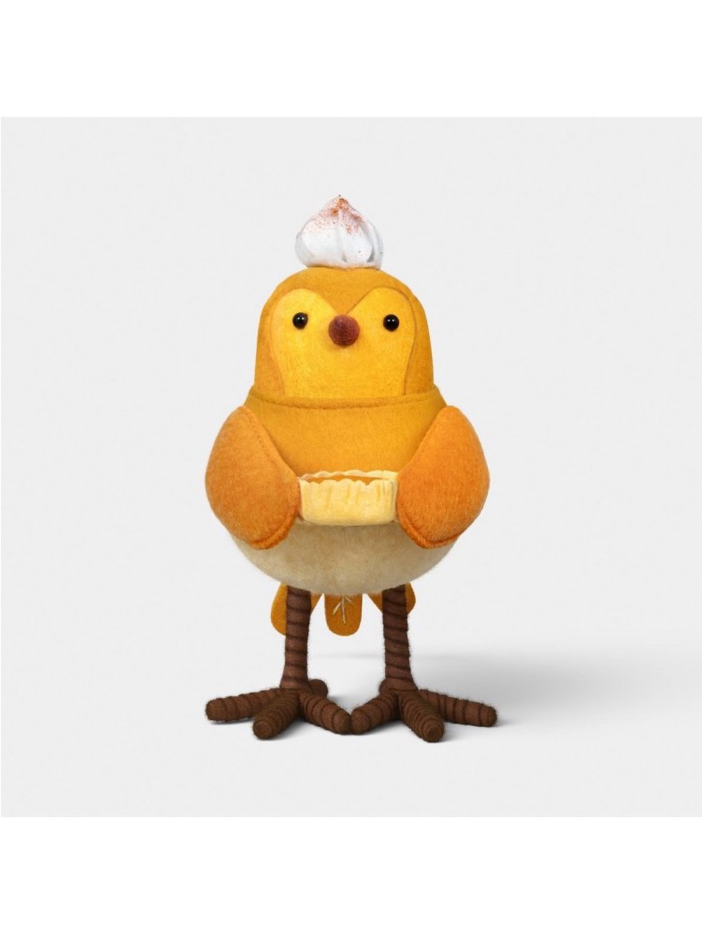 Target Featherly Friends Thanksgiving Pie Bird Orange Decor for Fall